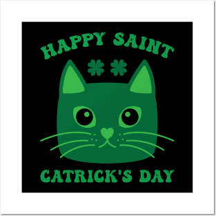 Happy Saint Catrick's Day Posters and Art